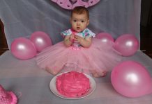 On trend: Having a cake-smashing good time