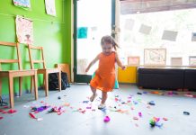 Kinder kids get a lesson in language
