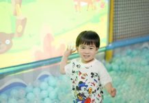 Have a cuppa while the kids play