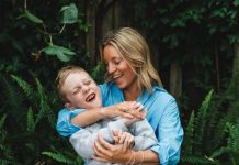 Sarah Galbally’s putting her kids first