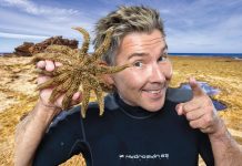 Chris dives deep to save the sea